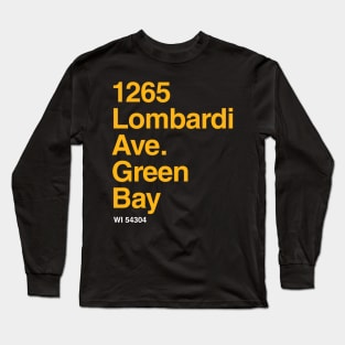 Green Bay Packers Football Stadium Long Sleeve T-Shirt